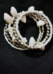 Boho Shell Beaded Bracelet Set