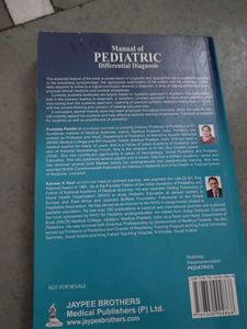 Pediatric Differential Diagnosis Manual
