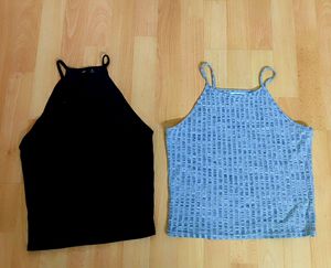 Combo For Dark Blue And Grey Tank Top