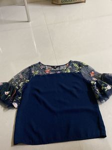 Navu Blue Top (Brand- Fig)
