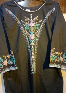 Beautiful Embroidered Kurta Pant Set