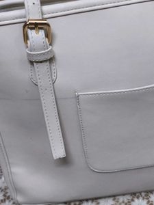 Stylish Cream Tote Bag