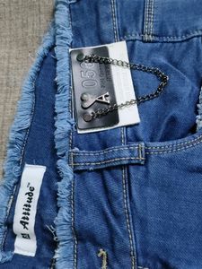 Blue Denim Capri
