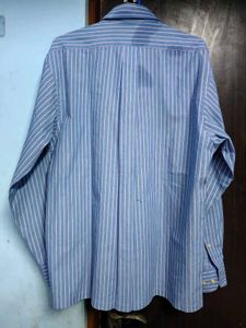 Arrow Striped Button-Down Shirt