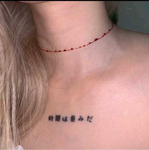 Red Blood drop necklace