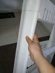 White Plastic Shoe Rack Organizer