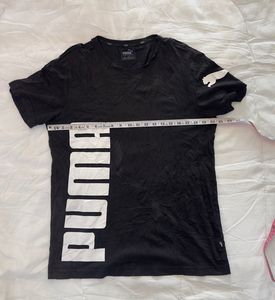Puma men's black T-shirt