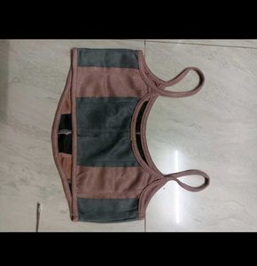 Stylish Colorblock Crop Top