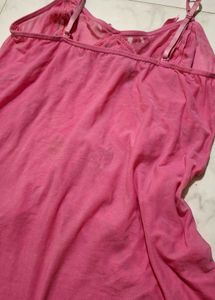 Pretty Pink Babydoll Nightgown