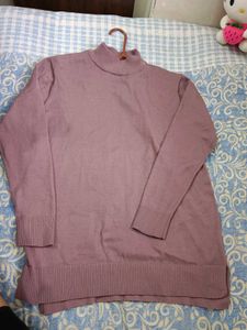 Chic Turtleneck Knit Sweater