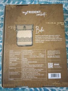 Trident 100% Cotton King Size Bedsheet Set