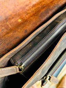 Vintage Leather Briefcase