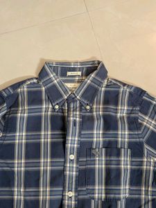 Plaid Button-Up Shirt - Abercrombie and Fitch