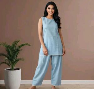 Farshi style Cord set kurta se