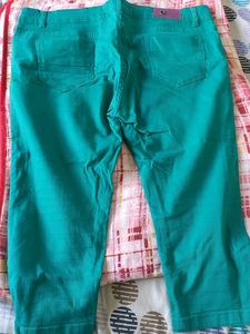 Teal Colored Jeans