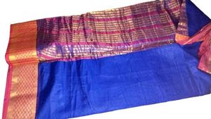 Elegant Blue Saree