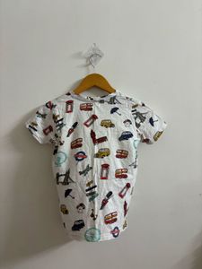 Kids London Print T-Shirt