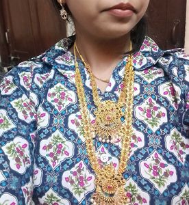 Gold Plated Necklace &amp; Earring Set