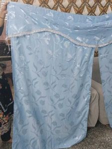 Elegant Blue  curtain