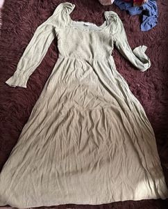 Urbanic Sage Green Maxi/ Long  Dress Brand New