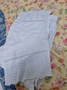 Floral Embroidered Yellow Kurta