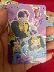 BTS Deco Kit Photocards