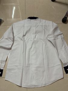 Lacoste White Button-Down Shirt