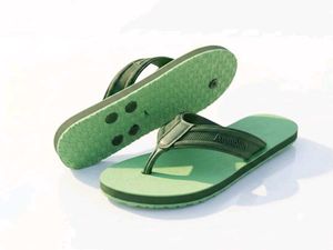 Green Flip Flops
