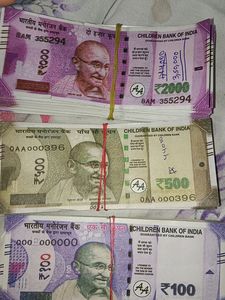 CHILDREN BANK OF INDIA NAKLI NOTE FOR KIDS
