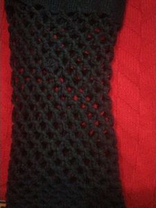 Red Knit Pullover