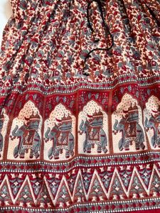 Bohemian Print Kaftan Dress