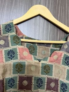 Boho Block Print Kurta