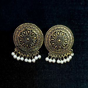 Antique Gold Earrings