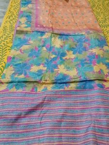 Silk Sare: Floral Print 💐