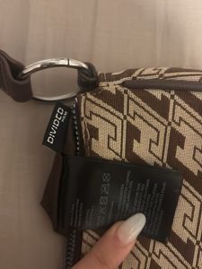 H&amp;M Chic Brown Monogram Shoulder Bag