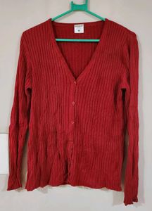 Christmas Red Cardigan