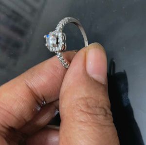 silver plated ring