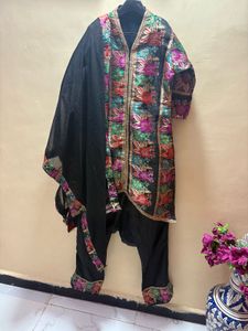 Embroidered Kurta Set with Dupatta