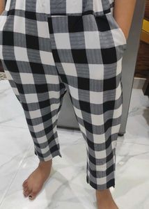 Checked Cotton Pajama