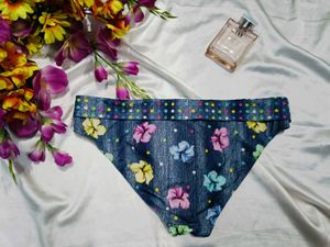 🇳🇿💫🎀Cute Floral Print Bikini Briefs