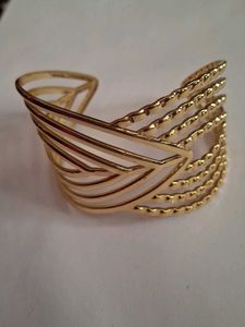 Gold-tone Cuff Bracelet