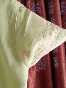 Green Long Kurta