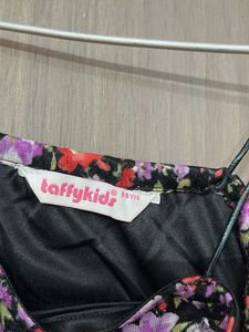 Floral Crop Top &amp; Bell Bottom Pants Set