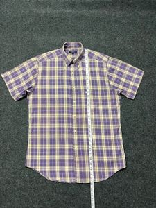 Burberry Plaid Button-Up Shirt