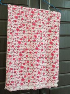 Beautiful Floral Printed Thaan Fabric Dres