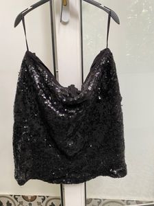 Sequin Short Skirt - Large - Arrow New York