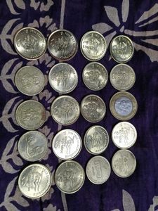 5 & 10 rs coins combo