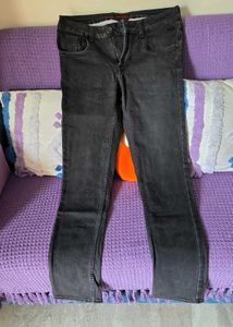 Classic Black Wash Denim Jeans