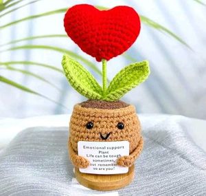 Crochet Emotional Support Plant