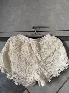 Boho Crochet Lace Shorts